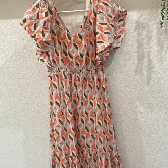 Sim&Sam coral dress size-M - Picture 4 of 4